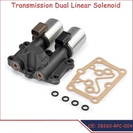 Transmission Dual Linear Solenoid 28260-RPC-004 For 2006-2011 Honda Civic 1.8L