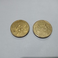Koin 1 dollar Singapore tahun
1990