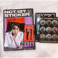 NCT 127 STICKER NCT 2020 UNSEALED ALBUM DOYOUNG POSTCARD
