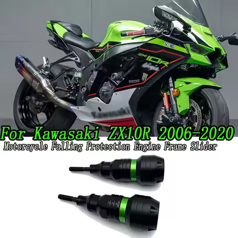 For Kawasaki ZX10R motorcycle new Frame Slider Crash Protector ZX-10R ZX 10R 2006-2020 Engine Fall P