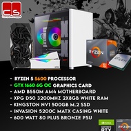 Gaming PC Package RYZEN 5 5600 /16GB DDR4 / GTX 1660 /500GB PCIE M.2 SSD