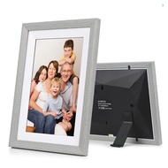 Andoer 10.1-Inch WiFi Digital Photo Frame Cloud Digital Picture Frame TFT Screen Touch Control 16GB Storage Auto Rotation Share Photos via APP with Backside Stand Perfect Gift for