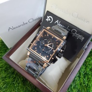 Jam tangan pria Alexandre Christie AC 6182mc