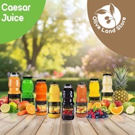 CAESAR JUICE 250ML | Premium Fruit Juice in Glass Bottle | Apple / Lemon Mint / Mango / Mixed Berry 