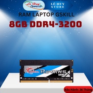 GSKILL Laptop Ram 8GB DDR4-3200 (F4-3200C22S-8GRS) - Genuine Product