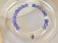 世紀之石坦桑石天然珍珠14KGF手鏈 禮物 通勤