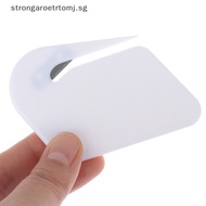 Strongaroetrtomj 1Pc Plastic Mini Letter  Mail Envelope Opener Safety Paper Guarded Cutter SG
