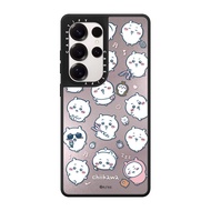 เคสกระจก CASETiFY Chiikawa ของแท้พร้อม Magsafe สำหรับ Samsung Galaxy S25อัลตร้า/กาแลคซี S24อัลตร้า/ก