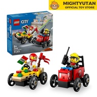 LEGO City 60458 Pizza vs. Fire Truck Race Car Pack