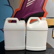 (USED) 1 PC EMPTY 5 Litre Plastic Bottle / Jerry Can / TONG Terpakai