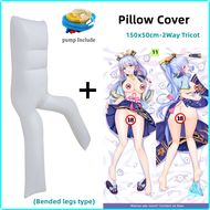 [Op059] ผ้าคลุม Dakimakura พองลมได้,ลายอนิเมะ Azur Lane หมอนนอน50x15 0ซม. หมอนข้าง Genshin Impact สำ