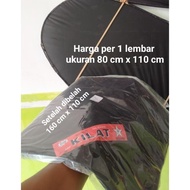 Sampul Layangan gapangan ukuran 110 x 160 CM HITAM TEBAL harga per