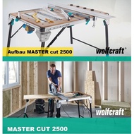 Wolfcraft Master Cut 2500 Precision 6-in-1 Work and Machine Table