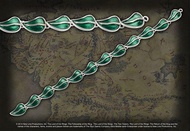 [Official Lord of the Rings] The Fellowship Link Enamel Necklace - Resmi