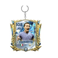 ZAMBROTTA FC MOBILE CARD keychain