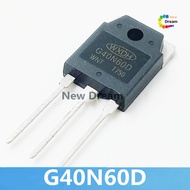 New Original 2pcs G40N60D TO-247 40N60 TO247 40A 600V inverter welding machine IGBT Transistor For w