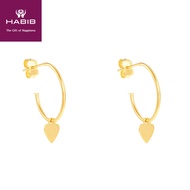 HABIB Oro Italia 916 Yellow Gold Earring GE72311221