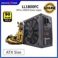 🔥Ready Stock🔥 Li Lian Power 1800W 90 Plus Gold Full Module Mining Power Supply ATX Power Supply PSU 