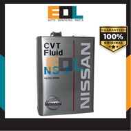 Nissan CVT Fluid (4L) NS-2 & NS-3 for Sylphy Murano Teana X-Trail Navara Serena/ Minyak Gear CVT Nis