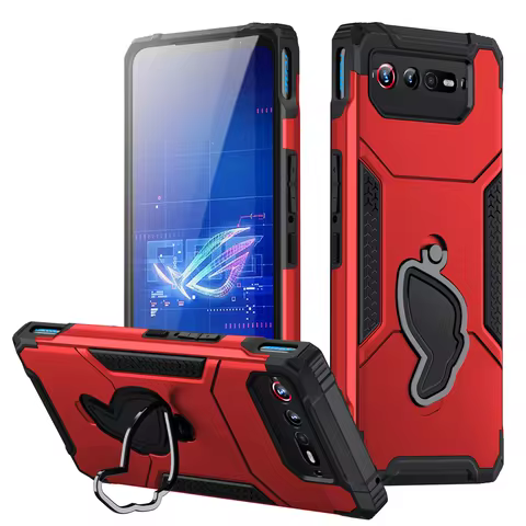 HARUINO Case for ASUS ROG Phone 7/6/5 - Armor-Level Protection Trendy Design Anti-Fall Esports Game-