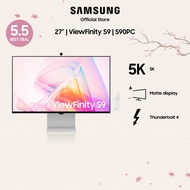 Samsung 27” ViewFinity 5K Monitor S9 (White) / LS27C900PAEXXS [To ship within 2 weeks]