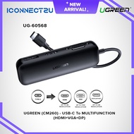 Ugreen (CM260) 60568 3-in-1 USB-C to Multifunction (HDMI+VGA+DP)