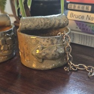 柴燒陶瓷魷魚罐－小配件盒/煙灰缸