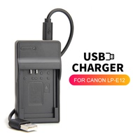 LP-E12 LPE12 LCE12 LC-E12 USB battery Charger for Canon EOS-M M2 100D and Rebel SL1 Kiss X7 Camera