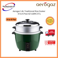 Aerogaz 1.8L Traditional Rice Cooker  (4 to 6 Pax) AZ-118RC ETu