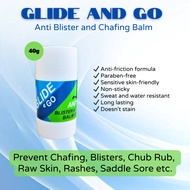 Glide and Go Anti Blister and Chafing Balm Sport Body Cream Chub Rub Rashes Paltos Thigh Chafe