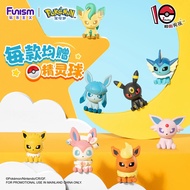 Playism Pokémon Eevee Little Adventure Cute Granules Figure Fairy Eevee Leaf Eevee Water Eevee Fire 