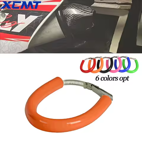 Universal Motorcycle Silicone Exhaust Protector Can Cover For Honda CR250 CRF230F CRF250R CRF250X CR