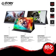 GStory G-Story 1080P HDR W-Series Ultra-light Portable Gaming Monitor For PS5/XBOX/Switch /PC (15.6"