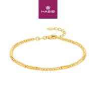 HABIB 916/22K Yellow Gold Bracelet 22HXBL070624