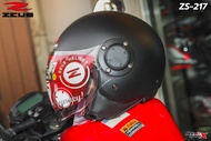 หมวกกันน็อค ZEUS ZS-217 รุ่นใหม่ล่าสุด 2025 เปิดหน้า แว่น2ชั้น
