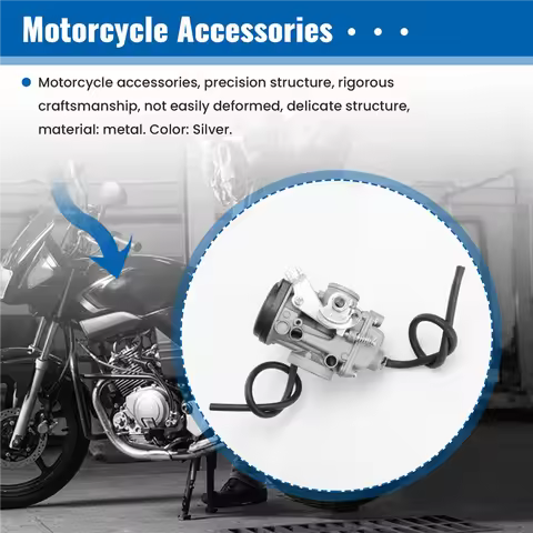 YBR125 Motorcycle Carburetor 125CC Fuel System Moto Spare Parts For YAMAHA YJM125 YB125 YZF XTZ125 Y