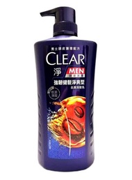 淨 CLEAR MEN 清揚男士去屑洗髮乳 強韌健髮淨爽型 750ml  0237