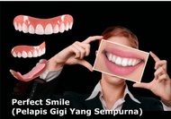 Paket Gigi Palsu atas bawah instan Perfect Smile Gigi Tiruan