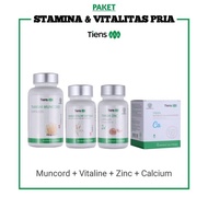 Paket Vitalitas Pria | Suplemen Vitalitas Tiens | Vitaline | Zinc