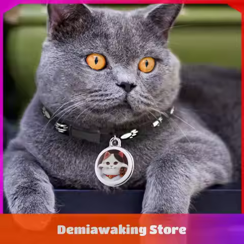 Pet Anti-Lost GPS Tracker Bluetooth-compatible Smart Activity Tracker Waterproof Real-Time Global Lo