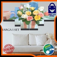 ORIGINAL large flower aesthetic living room wall decoration ITEMS Nizam Store/ BCB79
