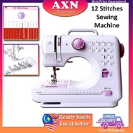 AXN Portable Sewing Machine Upgraded FHSM 505A Pro 12 Stitches Mesin Jahit 505