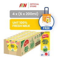 MAGNOLIA UHT FRESH MILK 200ML x6 x4