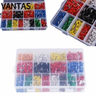 VANTAS 2120PCS Insulated End Terminal, Copper Wire 22AWG-5AWG Wire Crimp Connector, "Heavy Duty Plas