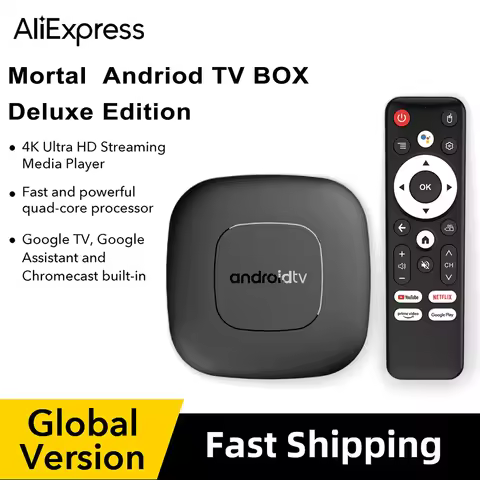 Android13 Smart TV Box Home Theater AllwinnerH313 Google Assistant Netflix Streaming Bluetooth Media
