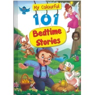 MY COLOURFUL 101 BEDTIME STORIES KID STORY BOOK buku cerita kanak-kanak bahasa inggeris Isi rekod ni