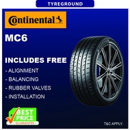 Continental Tyre MC6 ALL SIZE RANGE FROM 17"-19"