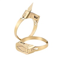 Open Ring Hidden Blade Men Women Multifunctional Defense Self-Defense Attack Escape Self-Rescue Fema