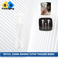 250ML CLEAR DUCK BOTTLE CLEAR WHITE BLACK 250ML DUCK PLASTIC BOTTLE REFILL CONTAINER