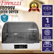 FIRENZZI SUS304 RACK DISH DRYER / BOWL DRYER WITH UV-C LIGHT FD299V / FD-299V // FD288V / FD-288V